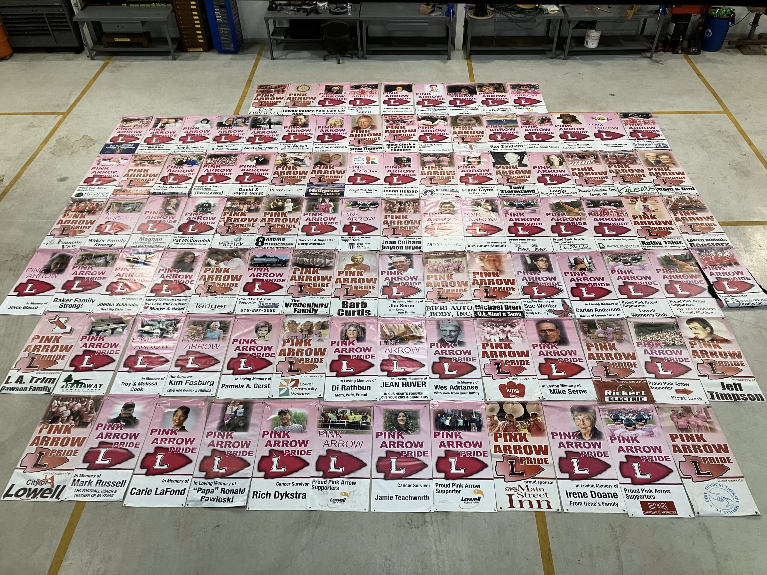 Pink Arrow Supporters community project